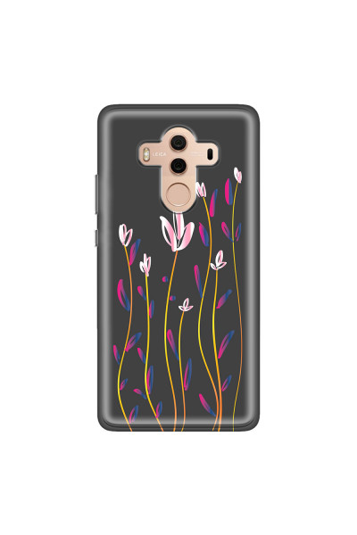 HUAWEI - Mate 10 Pro - Soft Clear Case - Pink Tulips