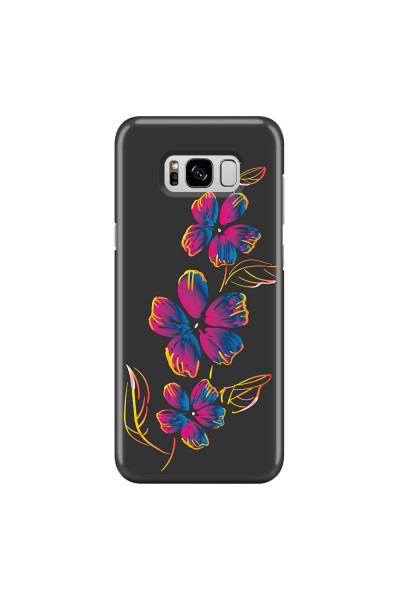 SAMSUNG - Galaxy S8 - 3D Snap Case - Spring Flowers In The Dark