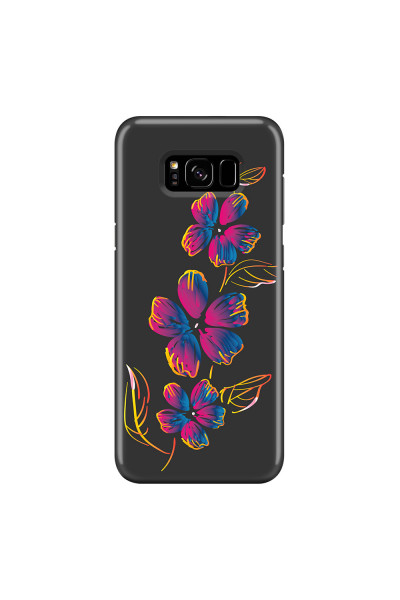 SAMSUNG - Galaxy S8 Plus - 3D Snap Case - Spring Flowers In The Dark