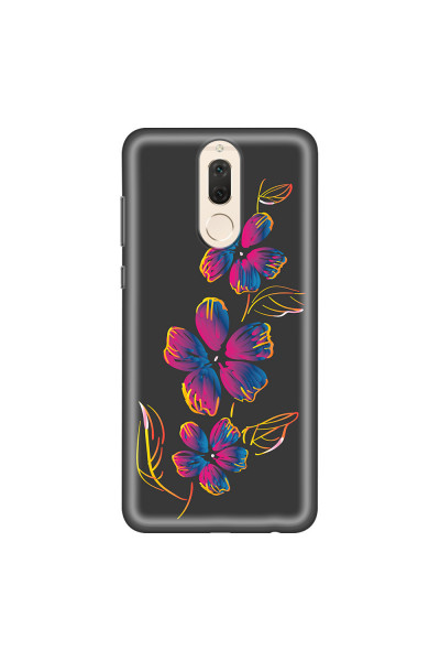 HUAWEI - Mate 10 lite - Soft Clear Case - Spring Flowers In The Dark