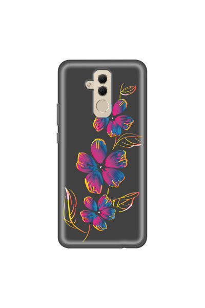 HUAWEI - Mate 20 Lite - Soft Clear Case - Spring Flowers In The Dark
