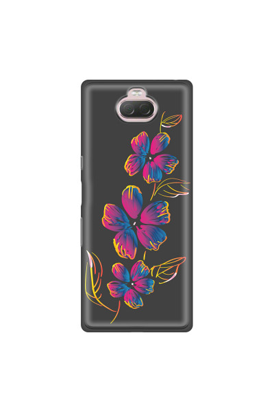SONY - Sony 10 Plus - Soft Clear Case - Spring Flowers In The Dark