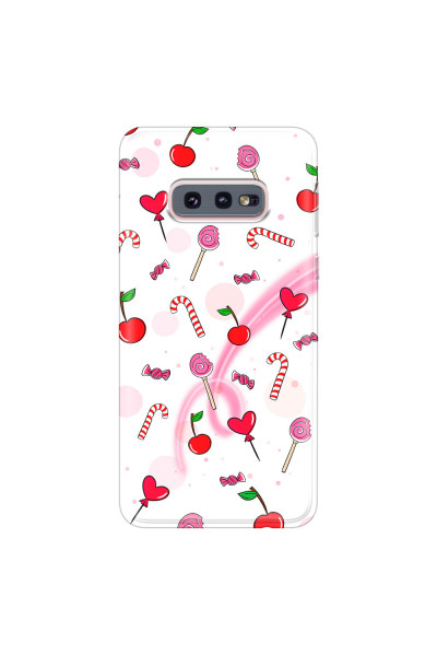 SAMSUNG - Galaxy S10e - Soft Clear Case - Candy White
