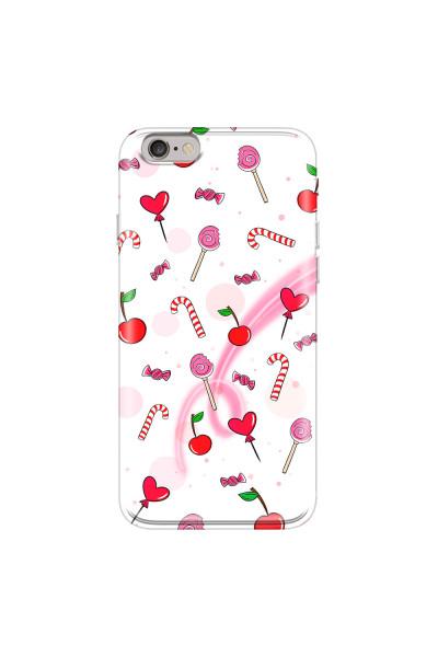 APPLE - iPhone 6S - Soft Clear Case - Candy White