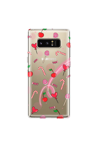 SAMSUNG - Galaxy Note 8 - Soft Clear Case - Candy Clear