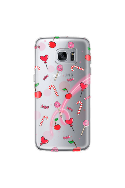 SAMSUNG - Galaxy S7 Edge - Soft Clear Case - Candy Clear