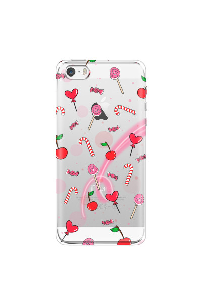APPLE - iPhone 5S - Soft Clear Case - Candy Clear