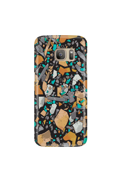 SAMSUNG - Galaxy S7 - 3D Snap Case - Terrazzo Design VII