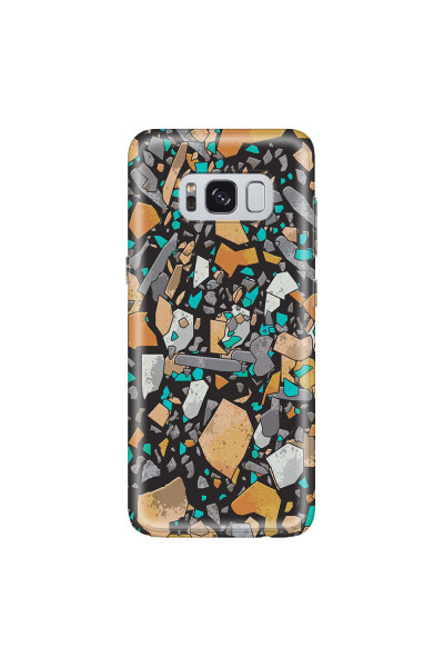 SAMSUNG - Galaxy S8 Plus - Soft Clear Case - Terrazzo Design VII