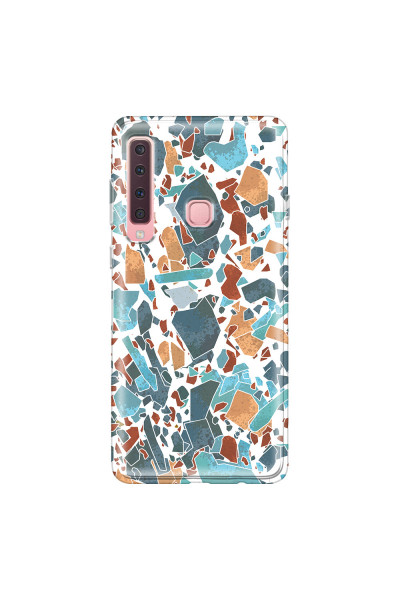 SAMSUNG - Galaxy A9 2018 - Soft Clear Case - Terrazzo Design IV