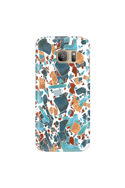 SAMSUNG - Galaxy S7 - 3D Snap Case - Terrazzo Design IV