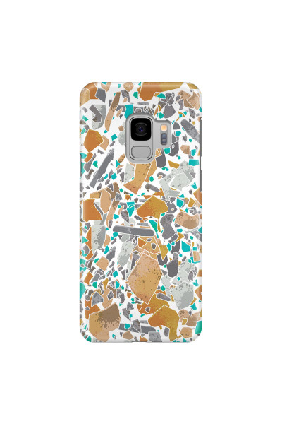 SAMSUNG - Galaxy S9 - 3D Snap Case - Terrazzo Design III