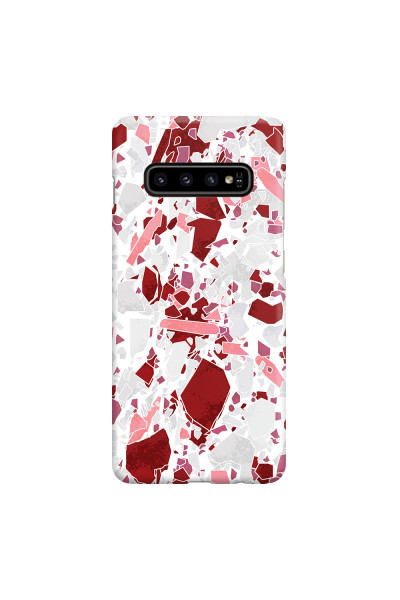 SAMSUNG - Galaxy S10 - 3D Snap Case - Terrazzo Design II