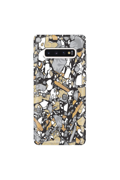 SAMSUNG - Galaxy S10 Plus - Soft Clear Case - Terrazzo Design I