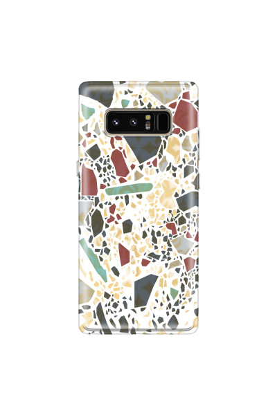 SAMSUNG - Galaxy Note 8 - Soft Clear Case - Terrazzo Design IX