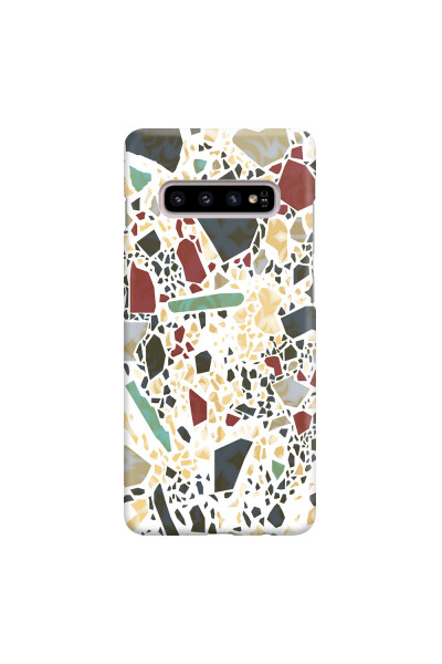 SAMSUNG - Galaxy S10 Plus - 3D Snap Case - Terrazzo Design IX