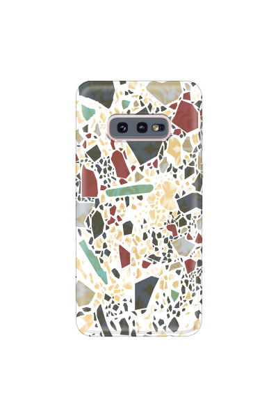 SAMSUNG - Galaxy S10e - Soft Clear Case - Terrazzo Design IX