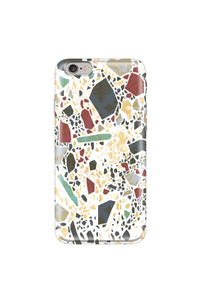 APPLE - iPhone 6S - Soft Clear Case - Terrazzo Design IX