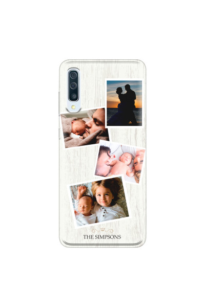 SAMSUNG - Galaxy A70 - Soft Clear Case - The Simpsons