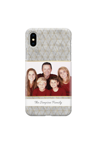 APPLE - iPhone XS - 3D Snap Case - Happy Family
