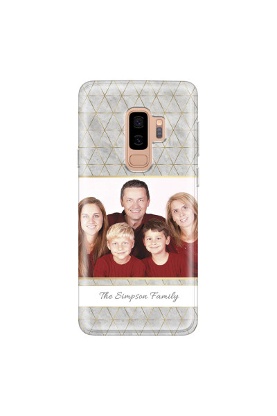 SAMSUNG - Galaxy S9 Plus - Soft Clear Case - Happy Family
