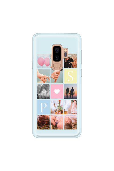 SAMSUNG - Galaxy S9 Plus - Soft Clear Case - Insta Love Photo Linked