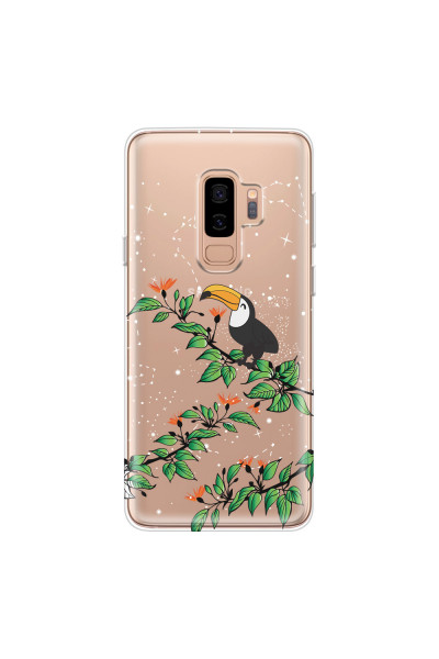 SAMSUNG - Galaxy S9 Plus - Soft Clear Case - Me, The Stars And Toucan