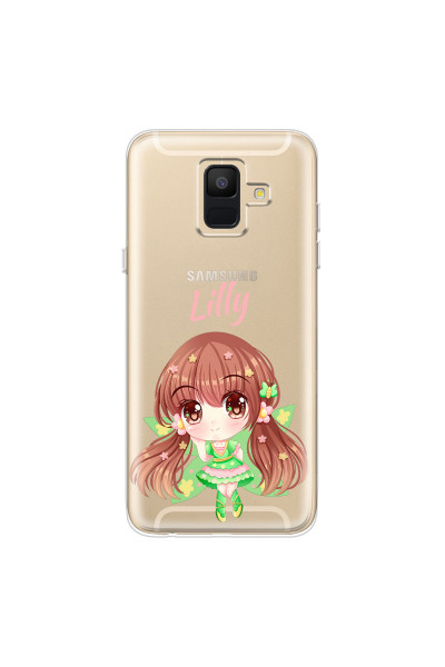 SAMSUNG - Galaxy A6 - Soft Clear Case - Chibi Lilly