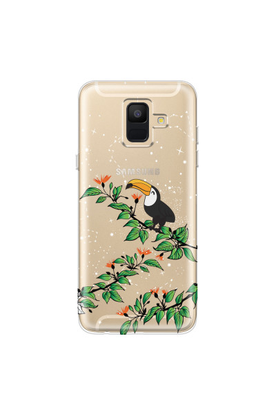 SAMSUNG - Galaxy A6 - Soft Clear Case - Me, The Stars And Toucan