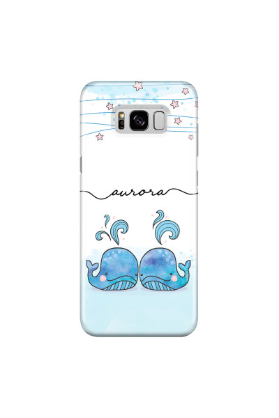 SAMSUNG - Galaxy S8 - 3D Snap Case - Little Whales