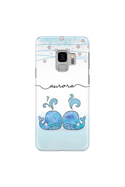 SAMSUNG - Galaxy S9 - 3D Snap Case - Little Whales