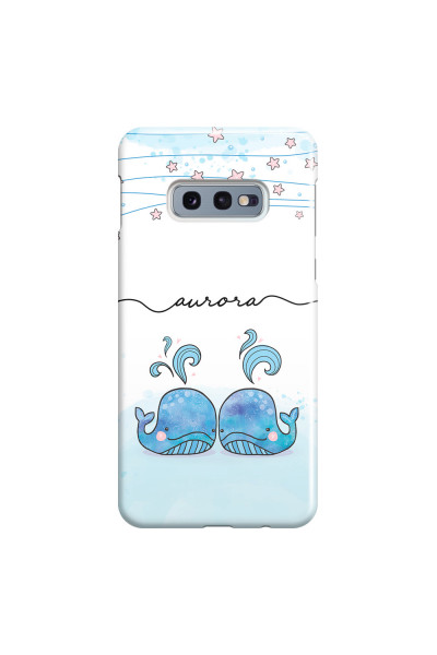 SAMSUNG - Galaxy S10e - 3D Snap Case - Little Whales