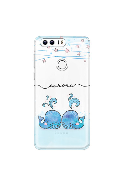 HONOR - Honor 8 - Soft Clear Case - Little Whales