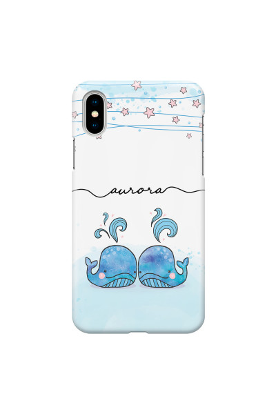 APPLE - iPhone X - 3D Snap Case - Little Whales