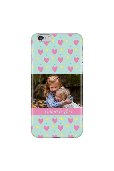 APPLE - iPhone 6S - 3D Snap Case - Heart Shaped Photo