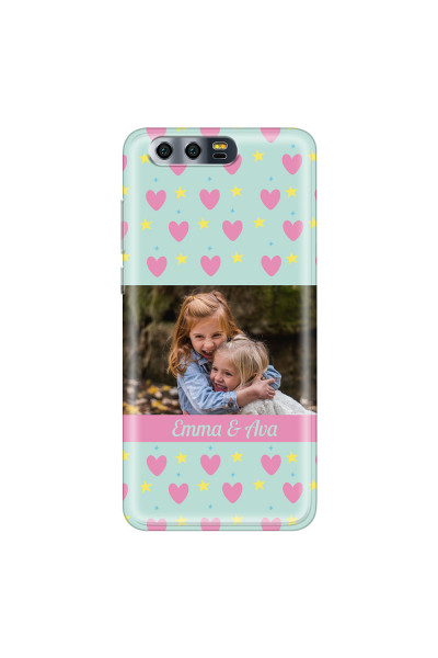 HONOR - Honor 9 - Soft Clear Case - Heart Shaped Photo