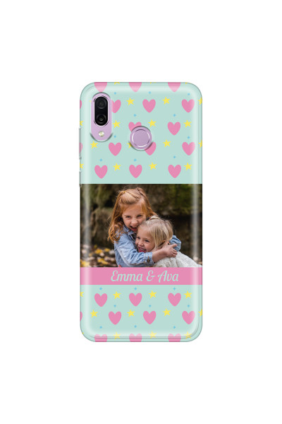 HONOR - Honor Play - Soft Clear Case - Heart Shaped Photo