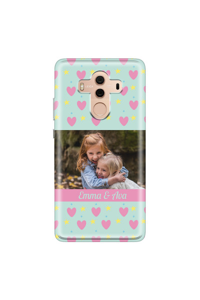 HUAWEI - Mate 10 Pro - Soft Clear Case - Heart Shaped Photo