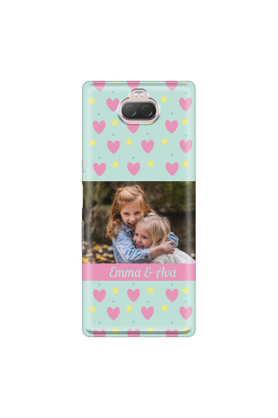 SONY - Sony 10 Plus - Soft Clear Case - Heart Shaped Photo