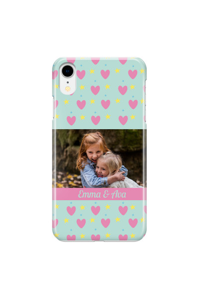 APPLE - iPhone XR - 3D Snap Case - Heart Shaped Photo