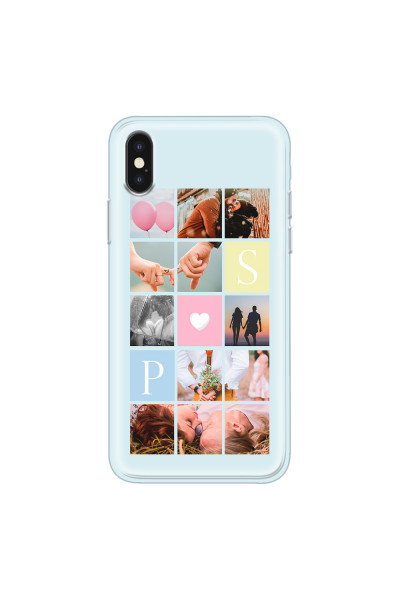 APPLE - iPhone XS - Soft Clear Case - Insta Love Photo Linked