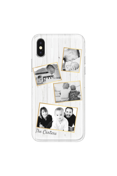 APPLE - iPhone XS - Soft Clear Case - The Carters
