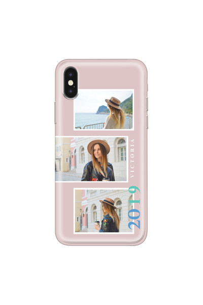 APPLE - iPhone XS - Soft Clear Case - Victoria