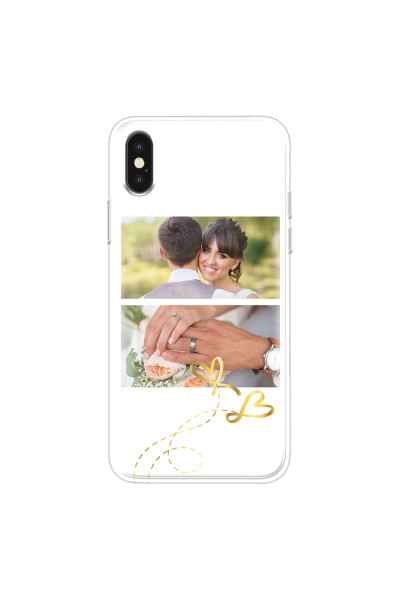 APPLE - iPhone XS - Soft Clear Case - Wedding Day