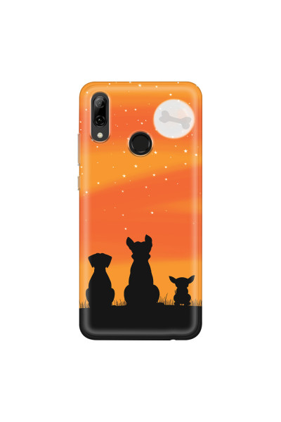 HUAWEI - P Smart 2019 - Soft Clear Case - Dog's Desire Orange Sky