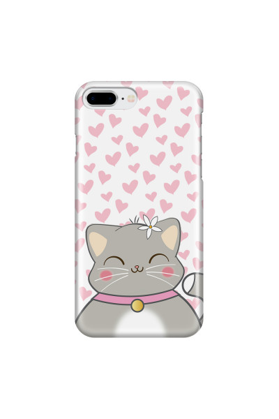 APPLE - iPhone 8 Plus - 3D Snap Case - Kitty