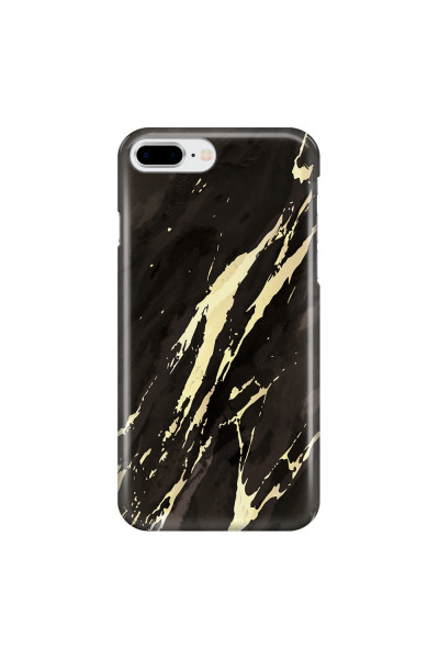 APPLE - iPhone 8 Plus - 3D Snap Case - Marble Ivory Black