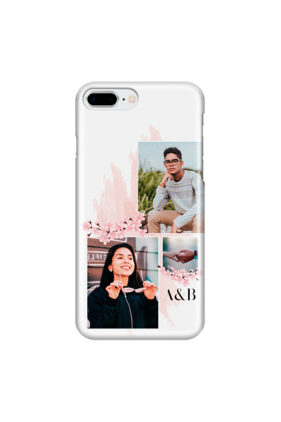 APPLE - iPhone 8 Plus - 3D Snap Case - Sakura Love Photo