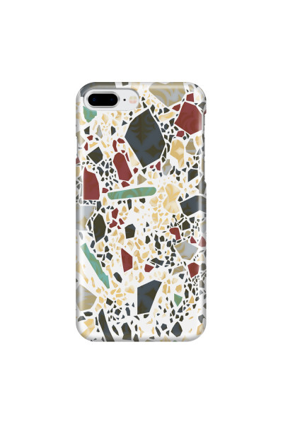 APPLE - iPhone 8 Plus - 3D Snap Case - Terrazzo Design IX