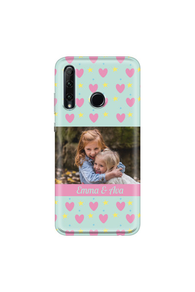 HONOR - Honor 20 lite - Soft Clear Case - Heart Shaped Photo